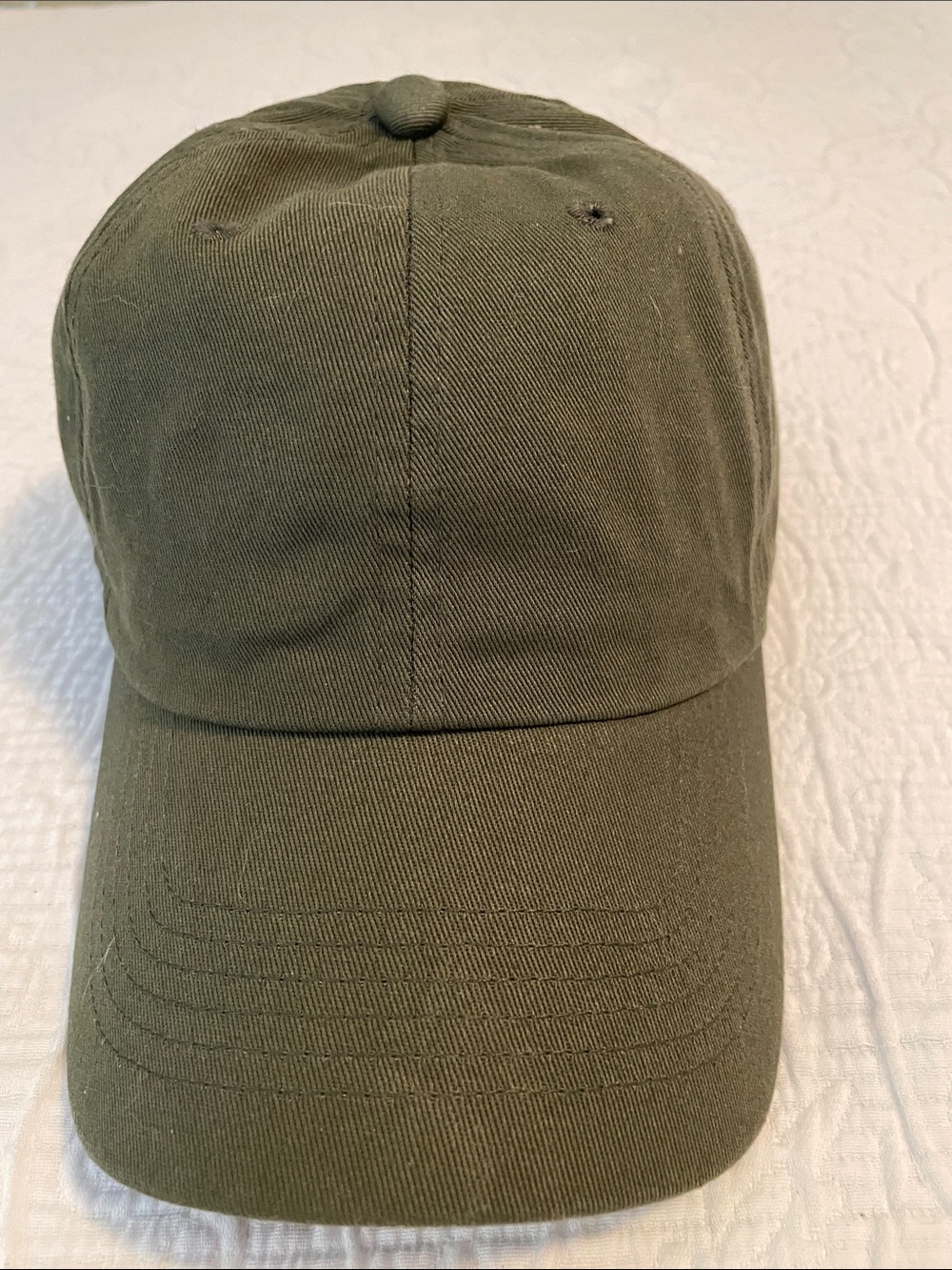 Classic Olive Baseball Cap - Unbranded